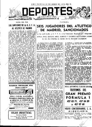 ABC MADRID 19-04-1974 página 77