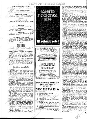ABC MADRID 19-04-1974 página 89