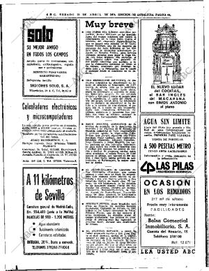 ABC SEVILLA 20-04-1974 página 66