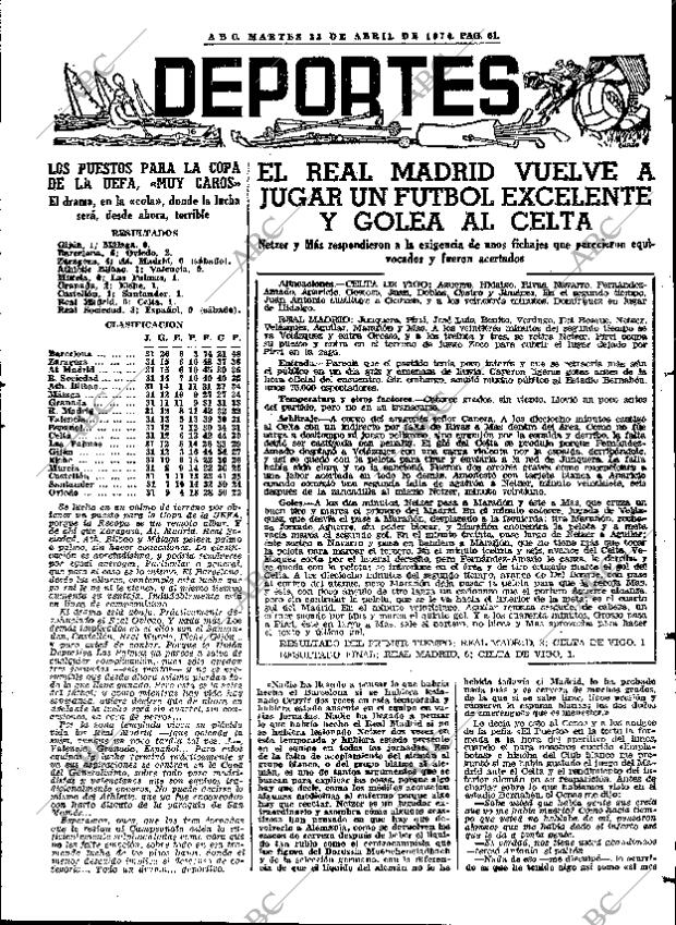 ABC MADRID 23-04-1974 página 59