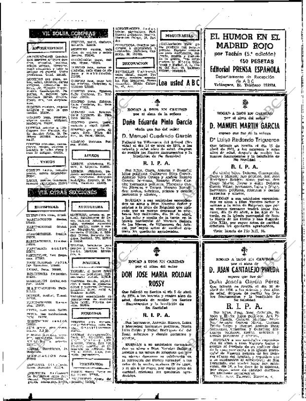 ABC SEVILLA 24-04-1974 página 74