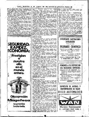 ABC SEVILLA 30-04-1974 página 108