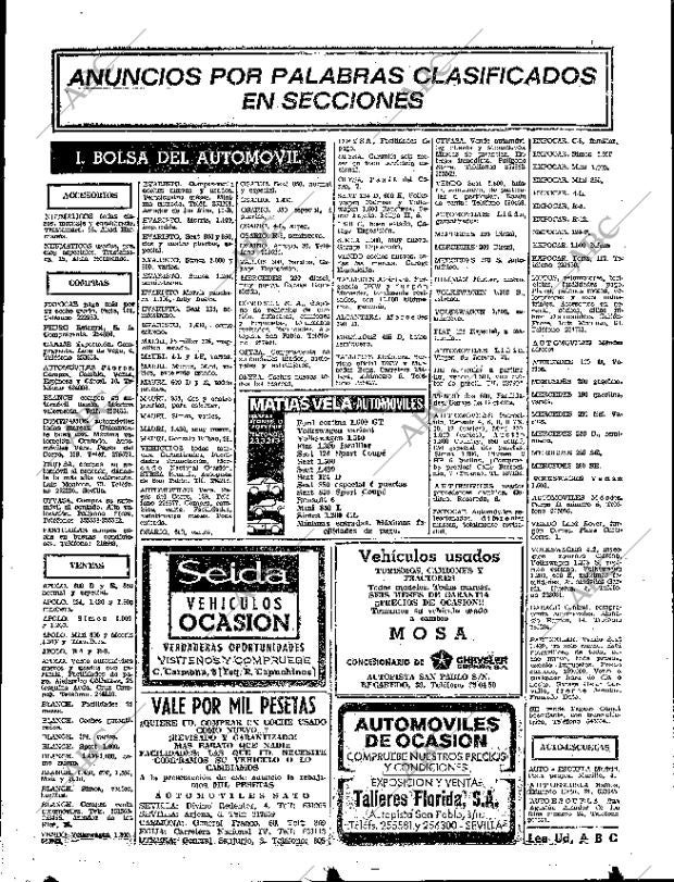 ABC SEVILLA 30-04-1974 página 109