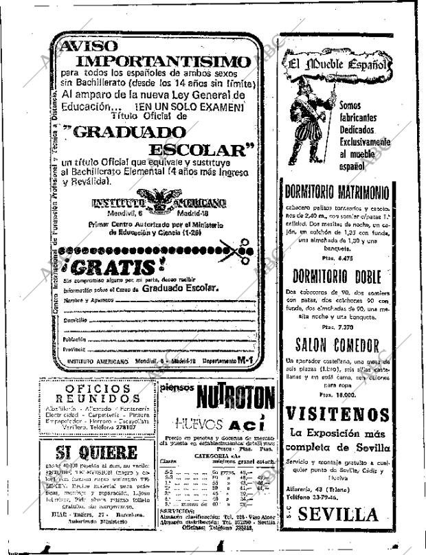 ABC SEVILLA 30-04-1974 página 116