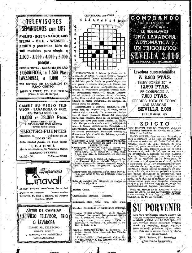 ABC SEVILLA 30-04-1974 página 120