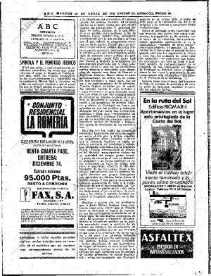 ABC SEVILLA 30-04-1974 página 38