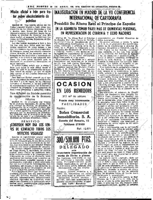 ABC SEVILLA 30-04-1974 página 39
