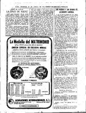 ABC SEVILLA 30-04-1974 página 51