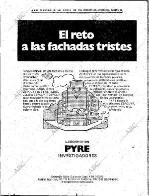 ABC SEVILLA 30-04-1974 página 52