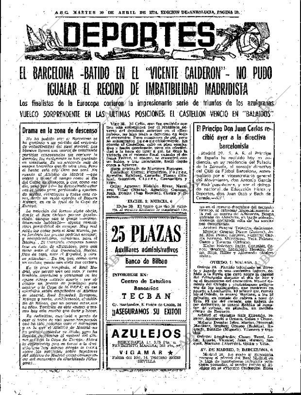 ABC SEVILLA 30-04-1974 página 59