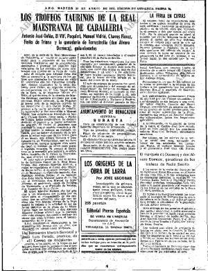 ABC SEVILLA 30-04-1974 página 74