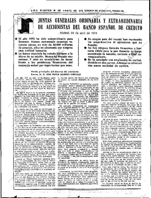 ABC SEVILLA 30-04-1974 página 94