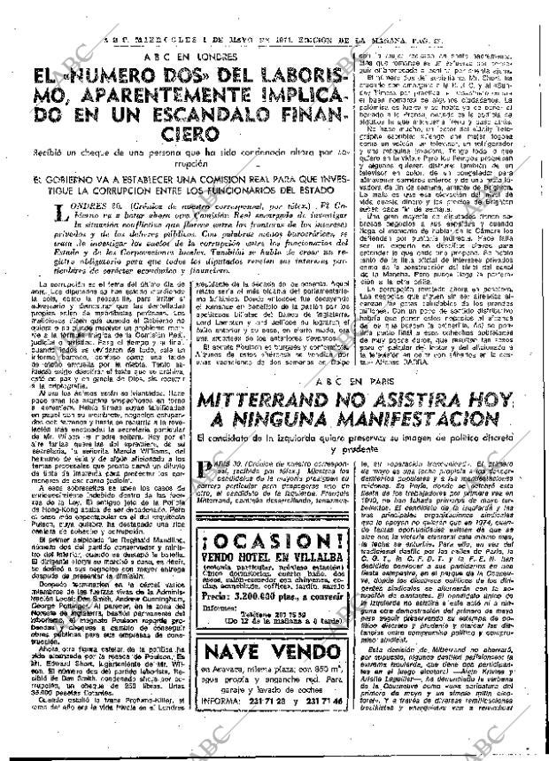 ABC MADRID 01-05-1974 página 19