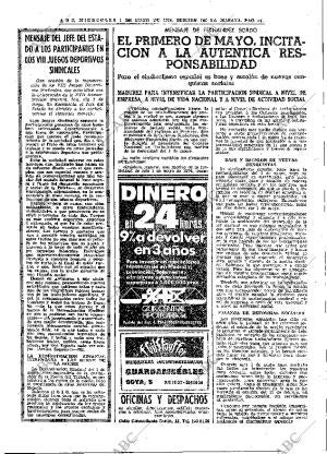 ABC MADRID 01-05-1974 página 23