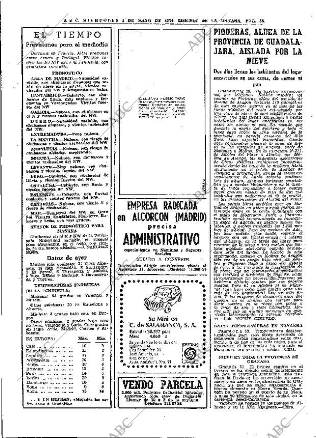 ABC MADRID 01-05-1974 página 34