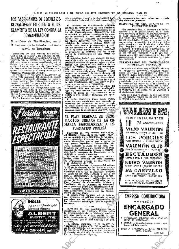 ABC MADRID 01-05-1974 página 35