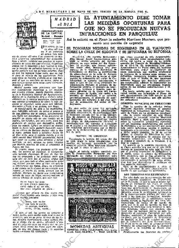 ABC MADRID 01-05-1974 página 37