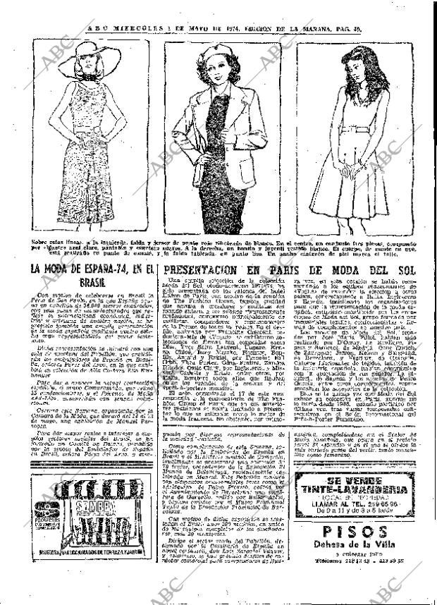 ABC MADRID 01-05-1974 página 45