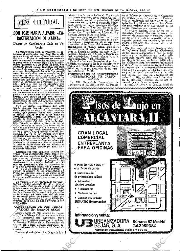 ABC MADRID 01-05-1974 página 47