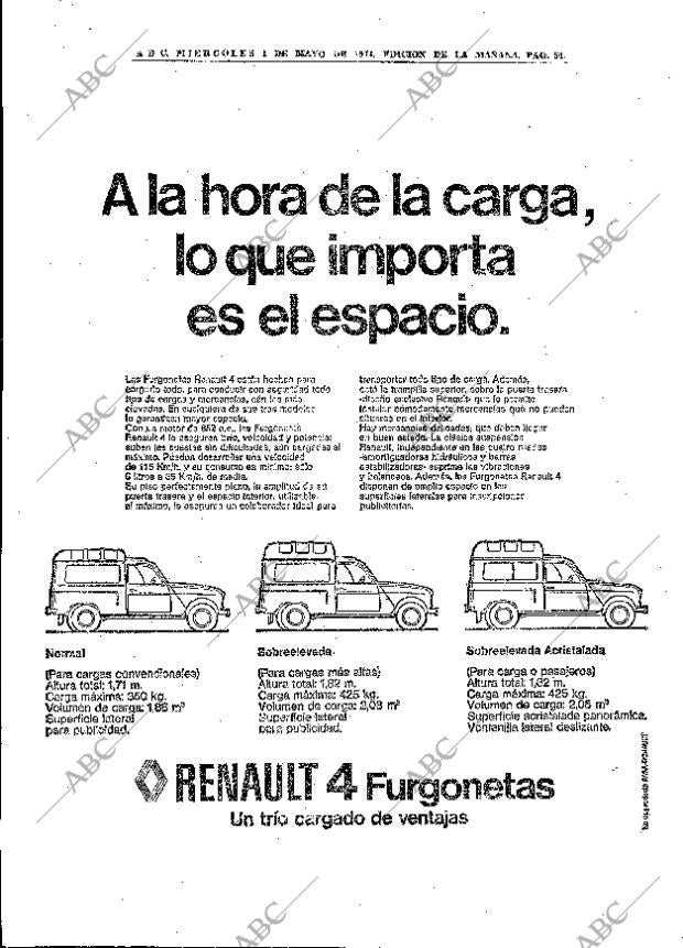 ABC MADRID 01-05-1974 página 50