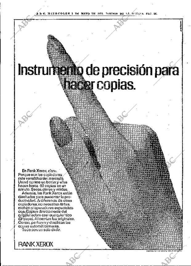 ABC MADRID 01-05-1974 página 52
