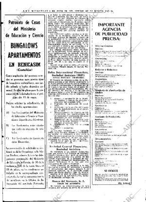 ABC MADRID 01-05-1974 página 62