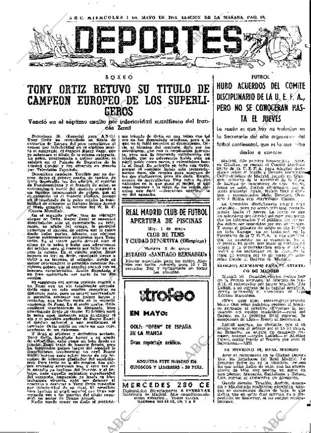 ABC MADRID 01-05-1974 página 65
