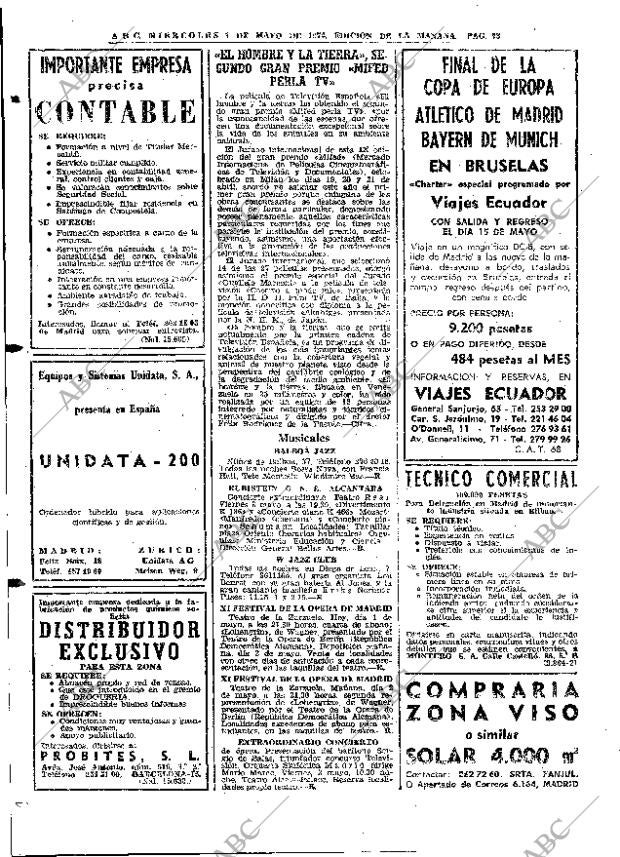 ABC MADRID 01-05-1974 página 74