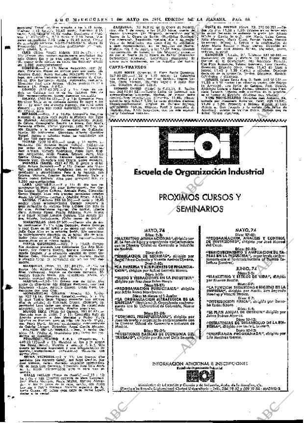 ABC MADRID 01-05-1974 página 76
