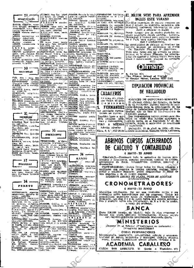ABC MADRID 01-05-1974 página 93