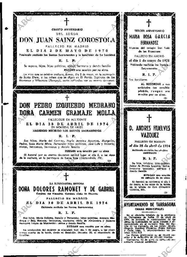 ABC MADRID 01-05-1974 página 94