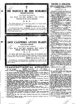 ABC MADRID 01-05-1974 página 96