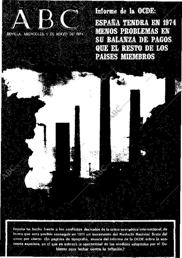ABC SEVILLA 01-05-1974 página 1