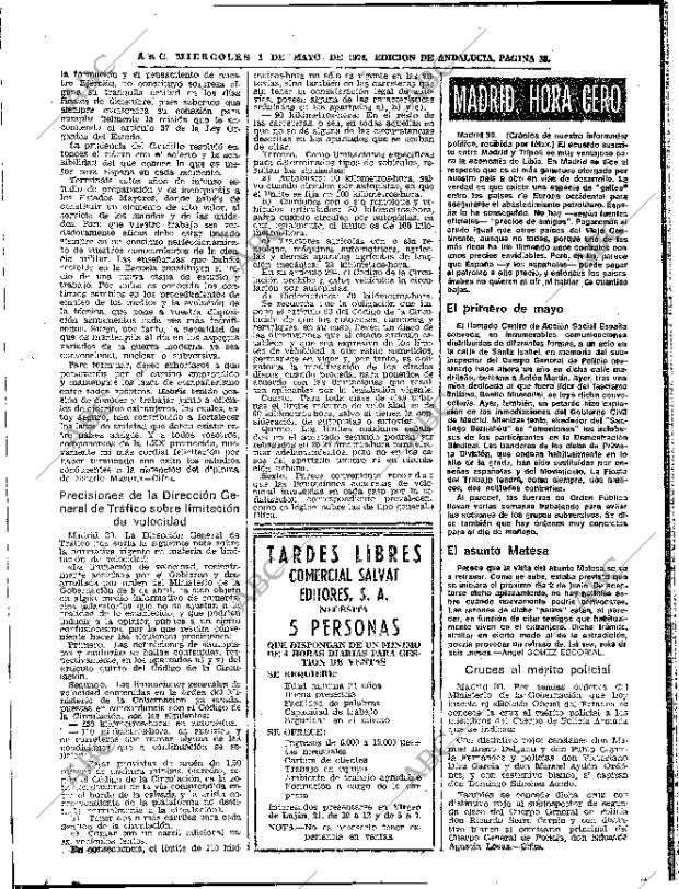ABC SEVILLA 01-05-1974 página 38