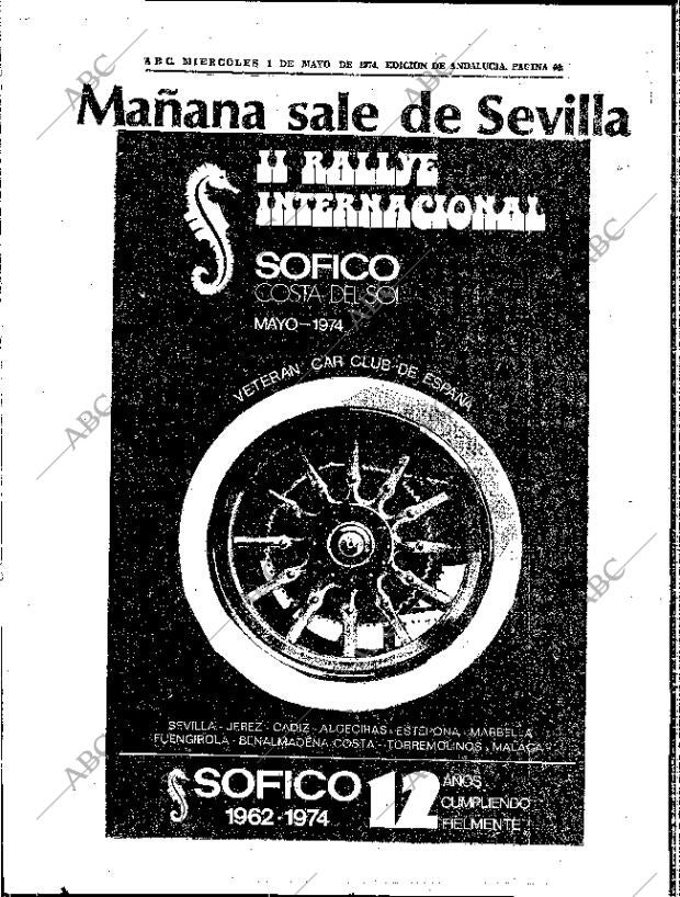ABC SEVILLA 01-05-1974 página 44