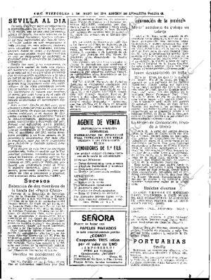 ABC SEVILLA 01-05-1974 página 49