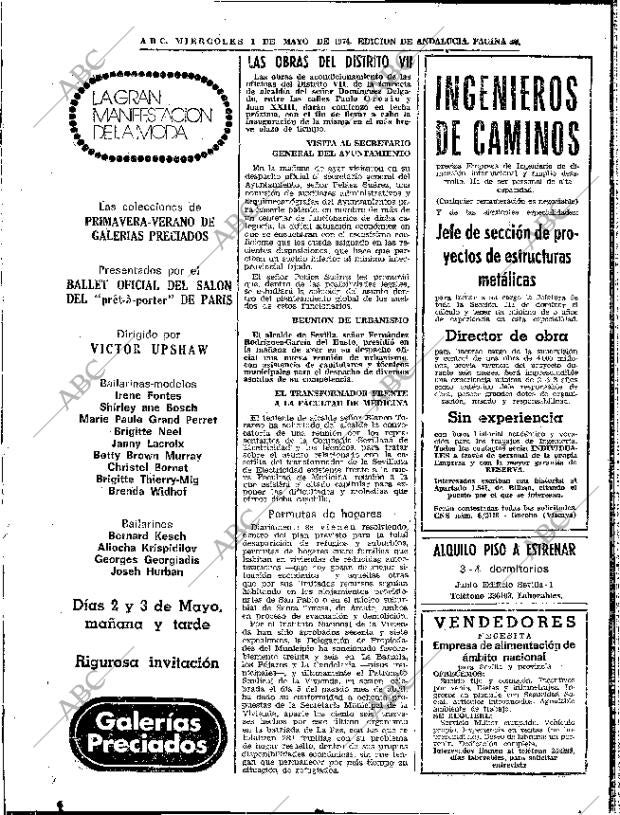 ABC SEVILLA 01-05-1974 página 50