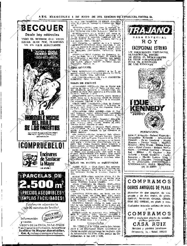 ABC SEVILLA 01-05-1974 página 62