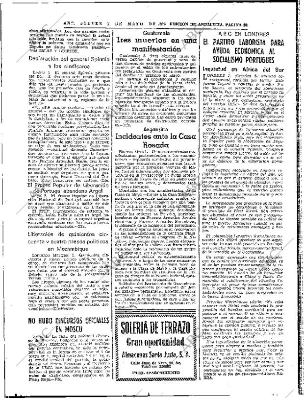 ABC SEVILLA 02-05-1974 página 38