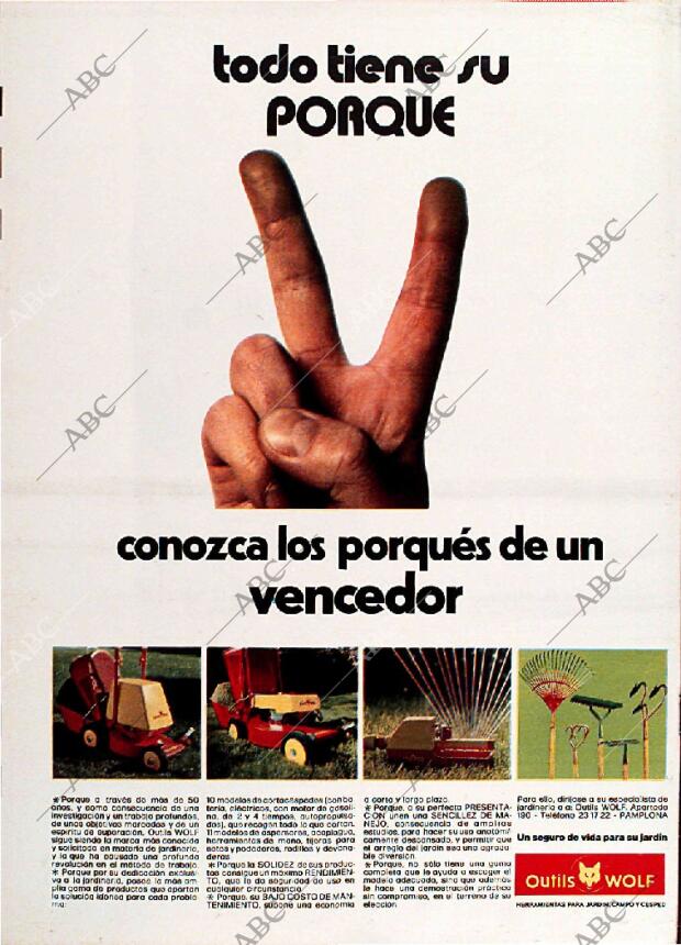 BLANCO Y NEGRO MADRID 04-05-1974 página 16