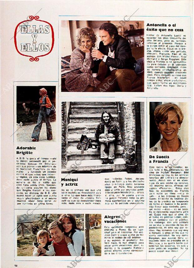 BLANCO Y NEGRO MADRID 04-05-1974 página 18