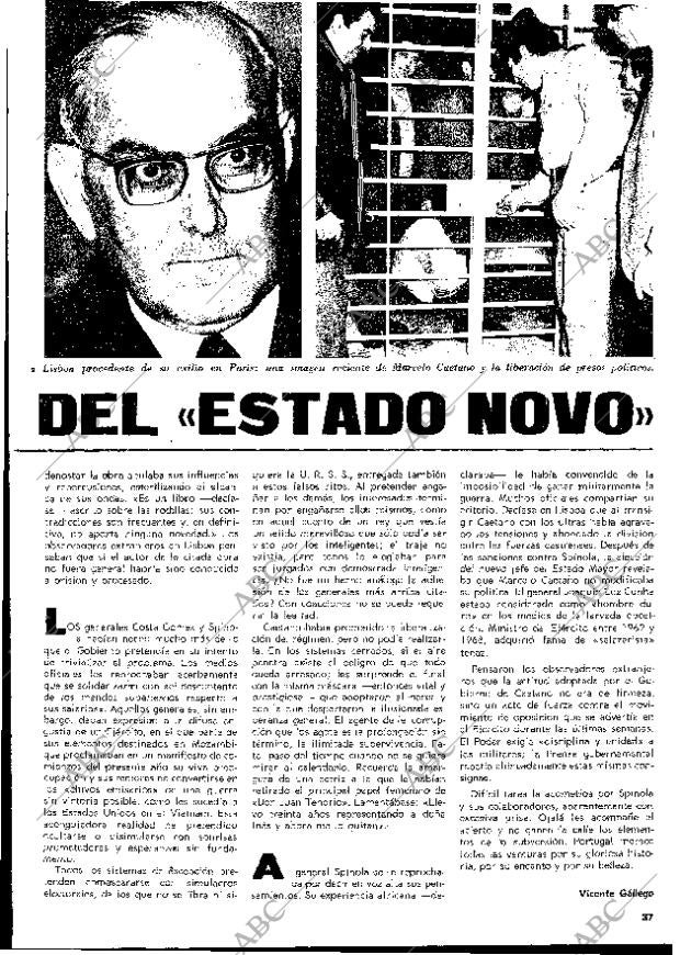 BLANCO Y NEGRO MADRID 04-05-1974 página 37