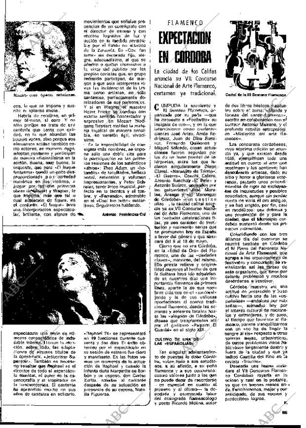 BLANCO Y NEGRO MADRID 04-05-1974 página 65