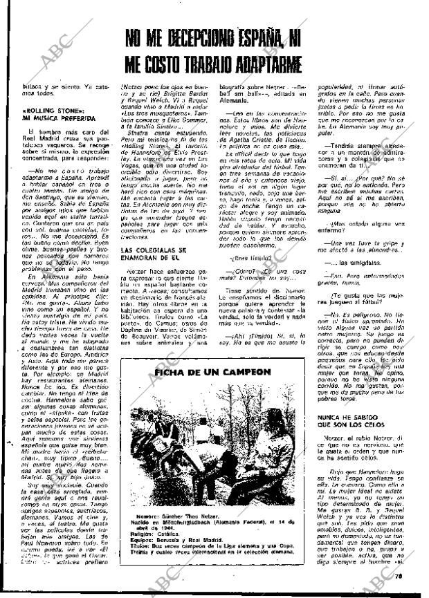 BLANCO Y NEGRO MADRID 04-05-1974 página 79