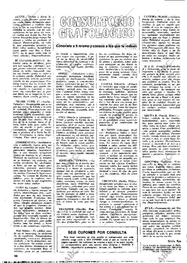 BLANCO Y NEGRO MADRID 04-05-1974 página 88