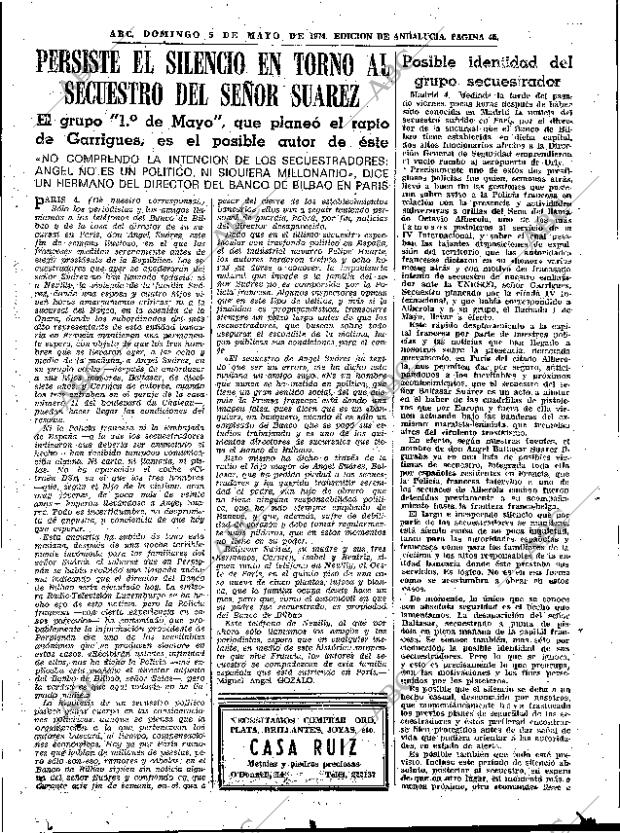 ABC SEVILLA 05-05-1974 página 45