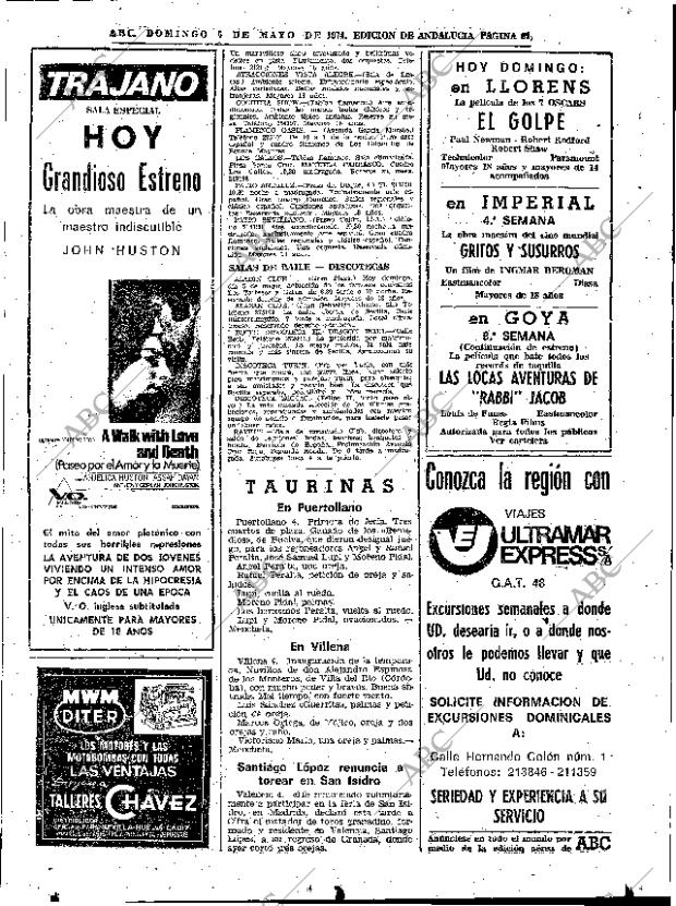 ABC SEVILLA 05-05-1974 página 67