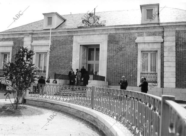 Fachada principal del palacete