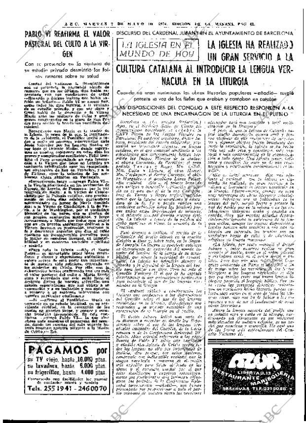 ABC MADRID 07-05-1974 página 41