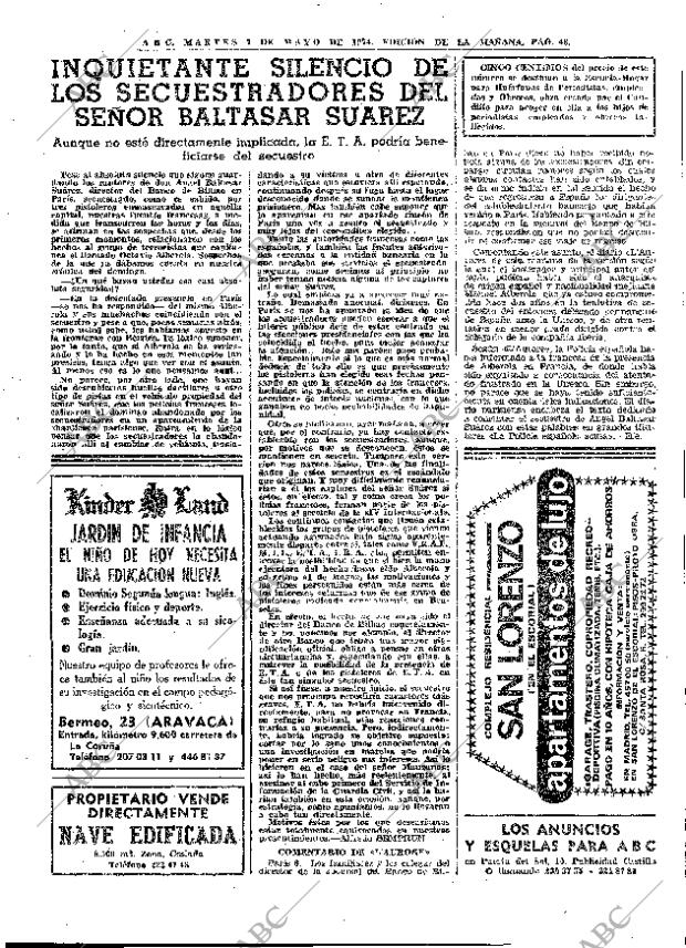ABC MADRID 07-05-1974 página 43